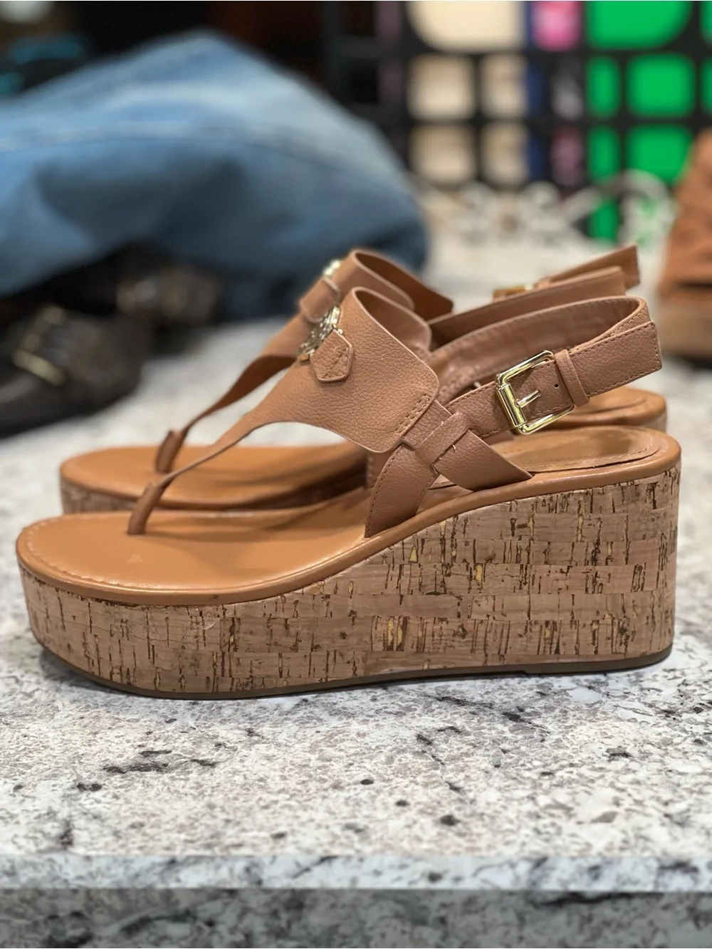 Tommy Hilfiger Viela Platform Wedge Sandals